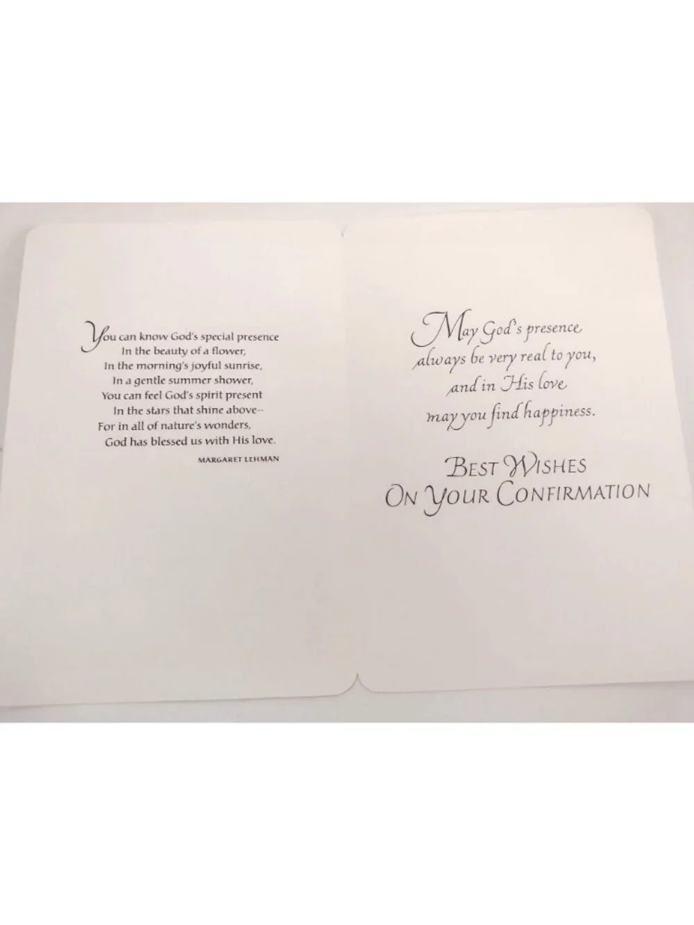 Baptism & Confirmation Celebration Greeting Card Lot Of 4 Religious Cards